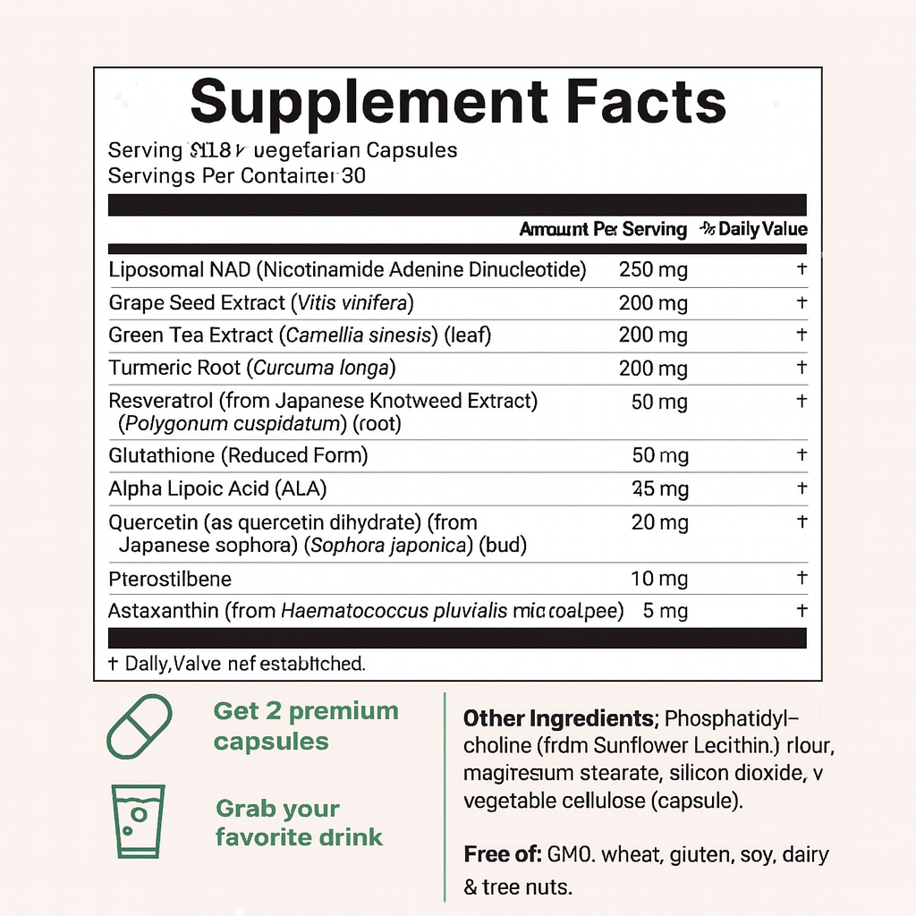 Liposomal NAD+ Ultimate